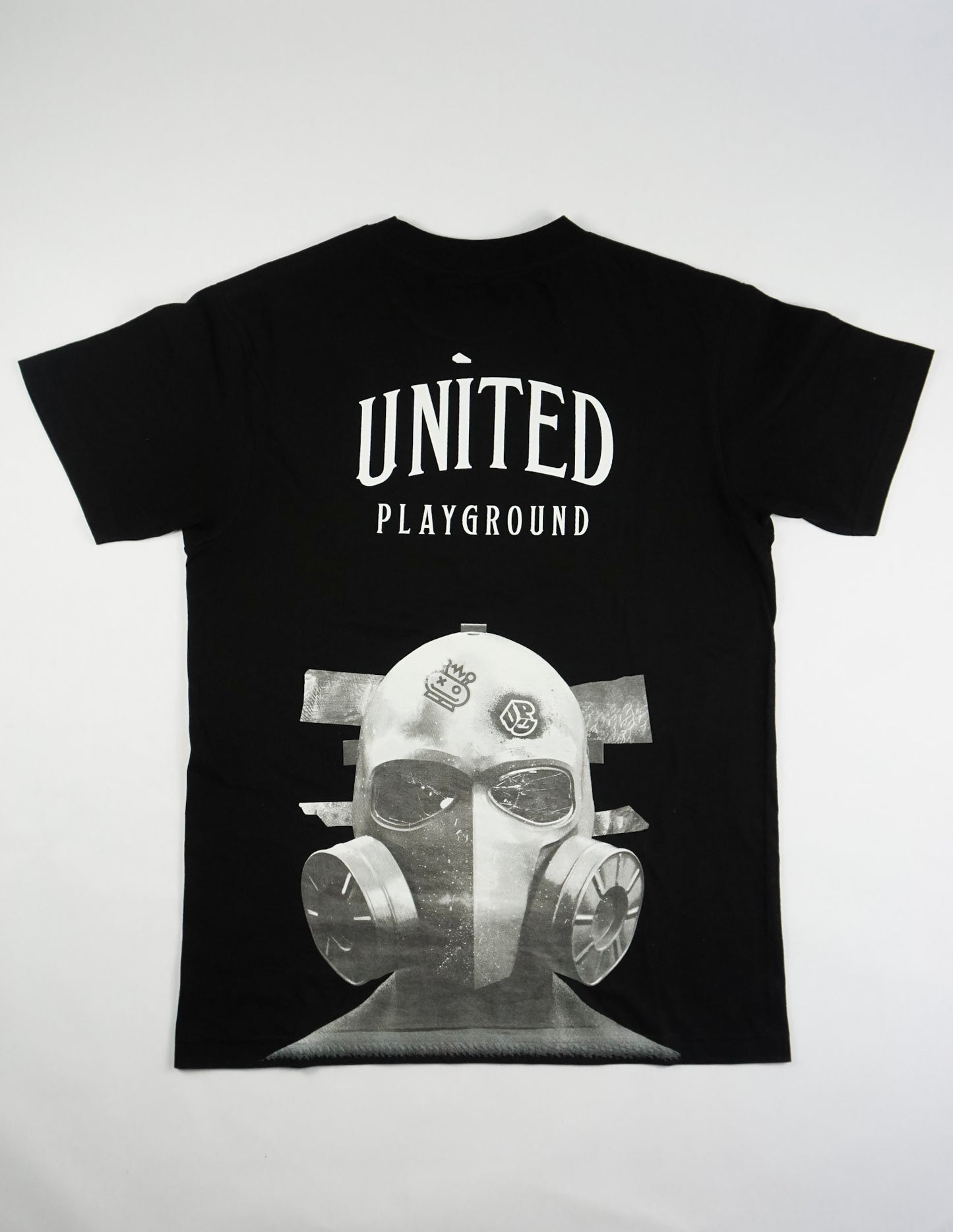 UPG Black Monotone Gas Mask Tee