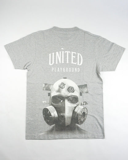 UPG Gray Monotone Gas Mask Tee