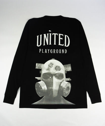 UPG Black Monotone Gas Mask Longsleeve