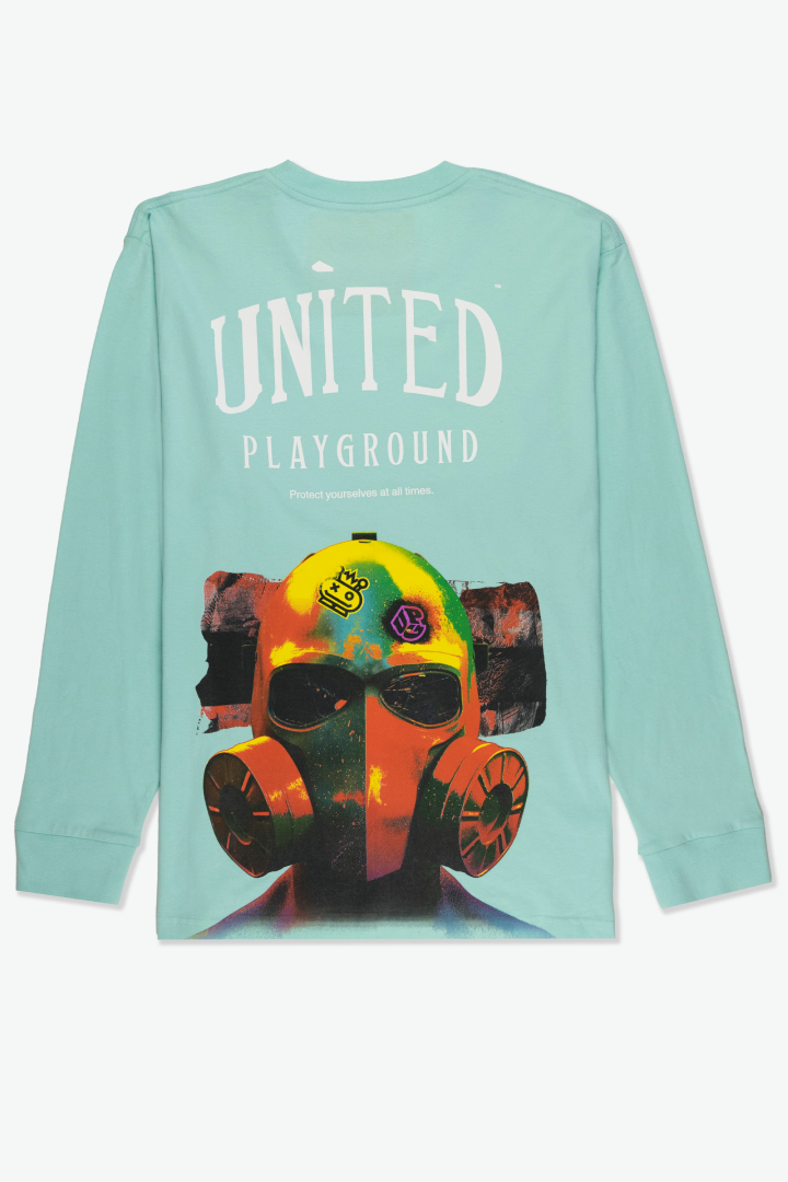 UPG Teal Long Sleeve Gas Mask