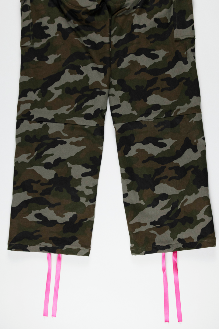 UPG Pink Laced Heavy Duty Cargo Pants