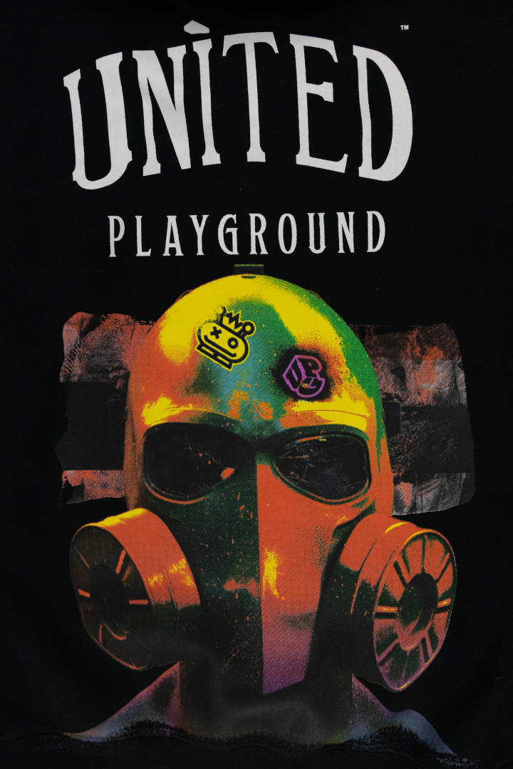 UPG Hoodie Black Gas Mask